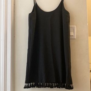 ✨Forever 21 Black Tassel Dress✨